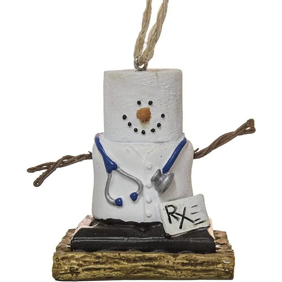 S'Mores Doctor Christmas/  Everyday Ornament - Picture 1 of 1